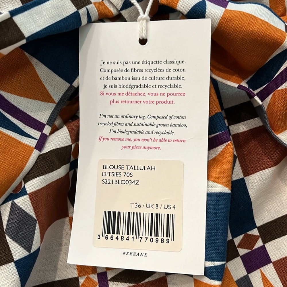 NWT Sezane halter top - Picture 2 of 5